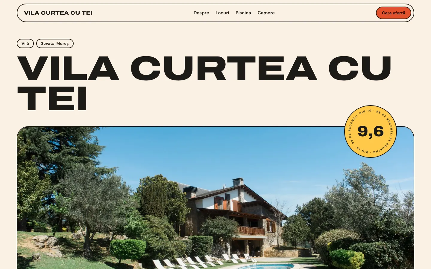 Site în designul Solar